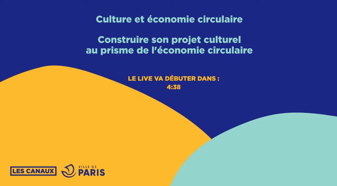 Webinaire « Culture et Économie circulaire »