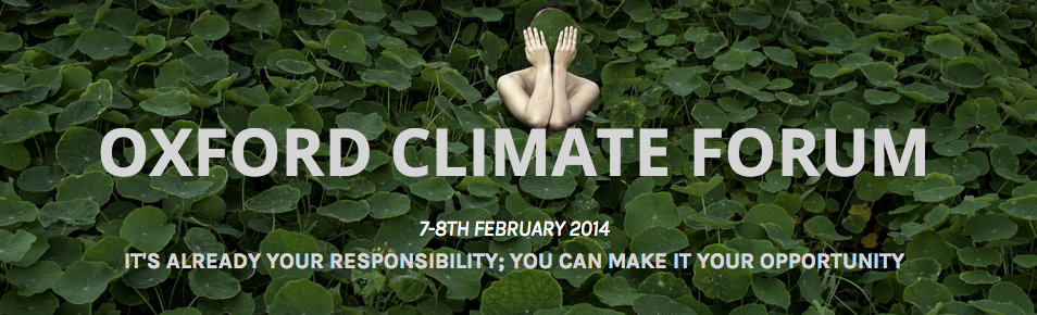 Forum sur le climat, Oxford