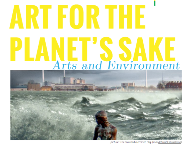 IETM Fresh Perspectives’ Publication: Art for the Planet’s sake
